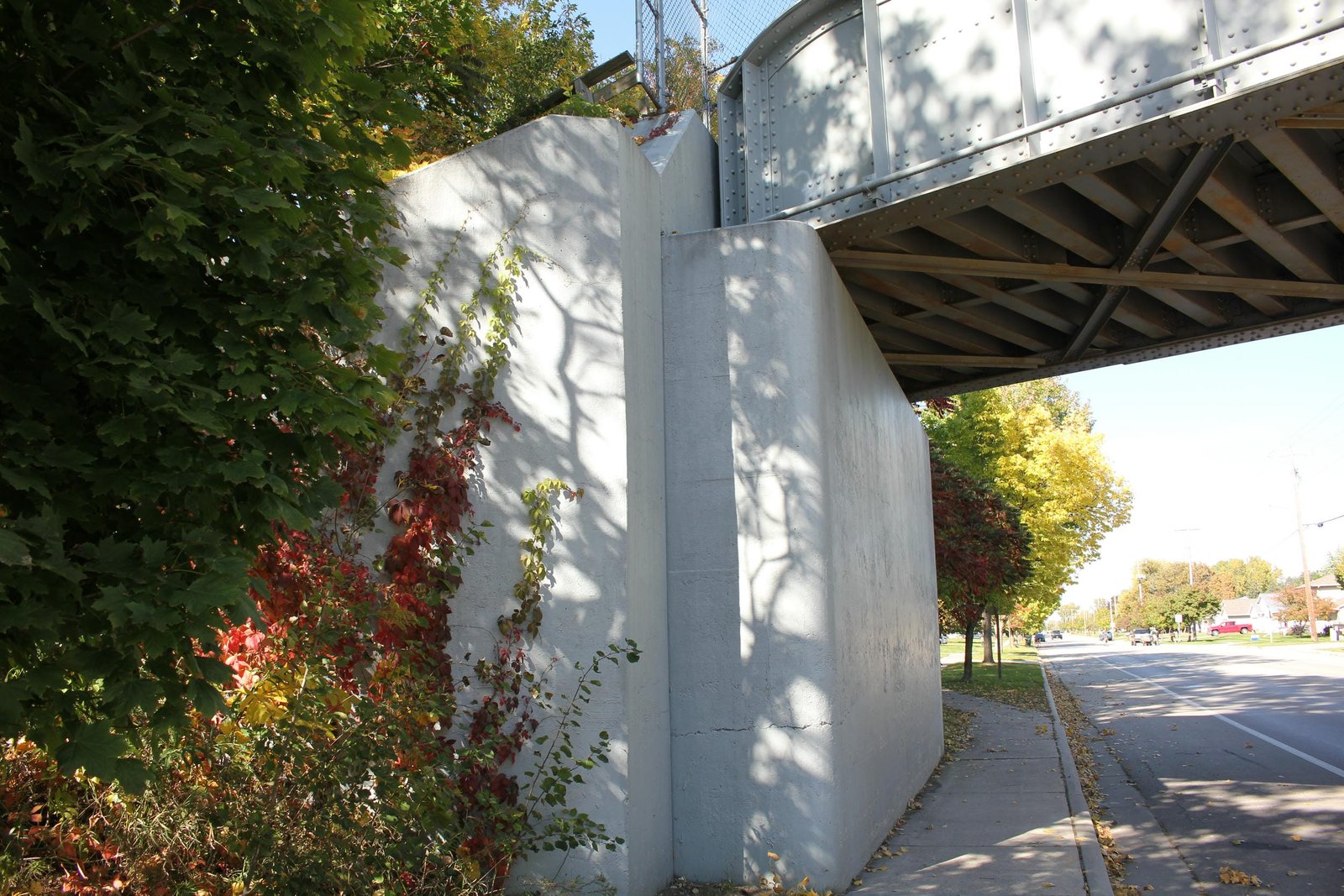 West abutment